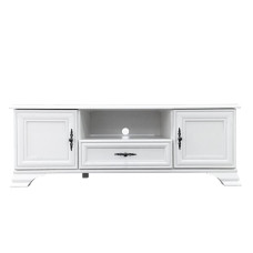 Тумба под телевизор ВМК (БРВ) Кентукки RTV2D1S Белый альпийский (GRB-1965)