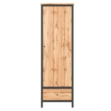 Пенал закрытый с ящиком Гербор Чос REG1D1S Дуб Тахо/Черный (GRB-1257)