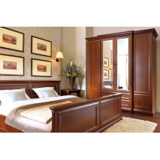 Комплект модульний в спальню Гербор Соната N100009 Каштан (GRB-1043)