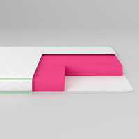 Матрас ортопедический Ismart Koala Fresh 160х190 см безпружинный (ISM-051034)