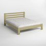 Односпальная деревянная кровать Mebigrand Колумбия Оливковый (RAL1020) 70х190 см (MBG-14607) - фото 2
