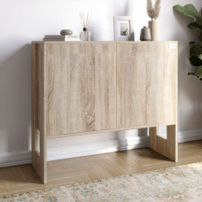 Комод-1 з 2 дверима LION Нобу 90х34х80 см Дуб Сонома (LION-042264)