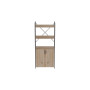 Этажерка 3/60 Ferrum-decor Серии Конект с тумбой 144x60x28 Серый ДСП Сан-Марино (FRD-104457) - фото 4