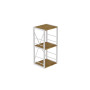 Етажерка 3/34 Ferrum-decor Серії Конект 73x34x28 білий ДСП Дуб Артизан 16мм (FRD-104297) - фото 4