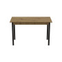 Стіл кухонний Ferrum-decor Маріо 75x120x60 Чорний ДСП Дуб Артизан 16мм (FRD-105727) - фото 4