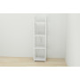 Етажерка 4/34 Ferrum-decor Серії Конект 120x34x28 білий ДСП Біле 16мм (FRD-104277) - фото 8