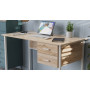 Комп'ютерний стіл Ferrum-decor Дакота 75x140x60 сірий ДСП Сан-Марино 16мм (FRD-102323) - фото 3