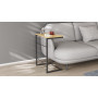 Столик приставной Терри Ferrum-decor 650x440x330 Черный металл ДСП Дуб Артизан 16 мм (FRD-104653) - фото 3