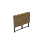 Стол раскладной Морис Ferrum-decor 750x1000x600 Черный металл ДСП Дуб Артизан 16 мм (FRD-104674) - фото 8