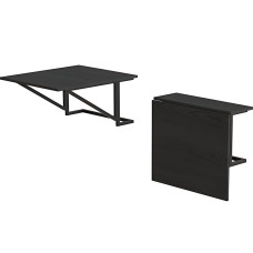 Стіл розкладний Олександр 3 Ferrum-decor 750x600x700 Чорний метал ДСП Сосна Кембра 16 мм (FRD-104894)