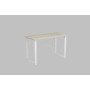 Письменный стол Ferrum-decor Драйв 750x1400x600 Белый металл ДСП Дуб Сонома 16 мм (FRD-103146) - фото 5