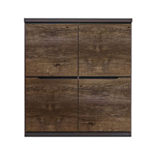 Комод в спальню ВМК (БРВ) Джулі KOM4D Венге магія/Дуб конкордія (BRW-1520)