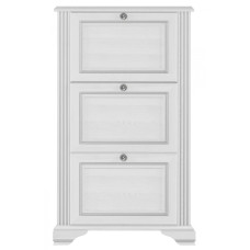 Тумба для взуття Гербор Вайт 3D Ясен сніжний/Сосна срібна (GRB-1339)