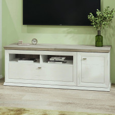 Тумба під телевізор 1Д1Ш Сокме Орегон 150,2x55,4x50,1 Піно Ауреліо/Мадагаскар (SKM-081079)