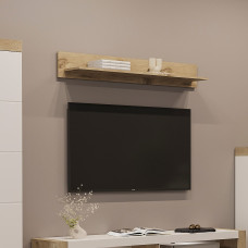 Полка настенная Сокме Палермо 135x20x24 Дуб викинг (SKM-081029)