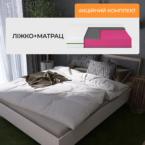 Ліжко + Матрац Nimbus 160x200